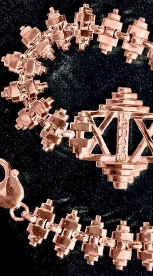 14K-ROSE-GOLD-ENGLISH-FAITH-&-FITNESS-L’CHAIM-BRACELET