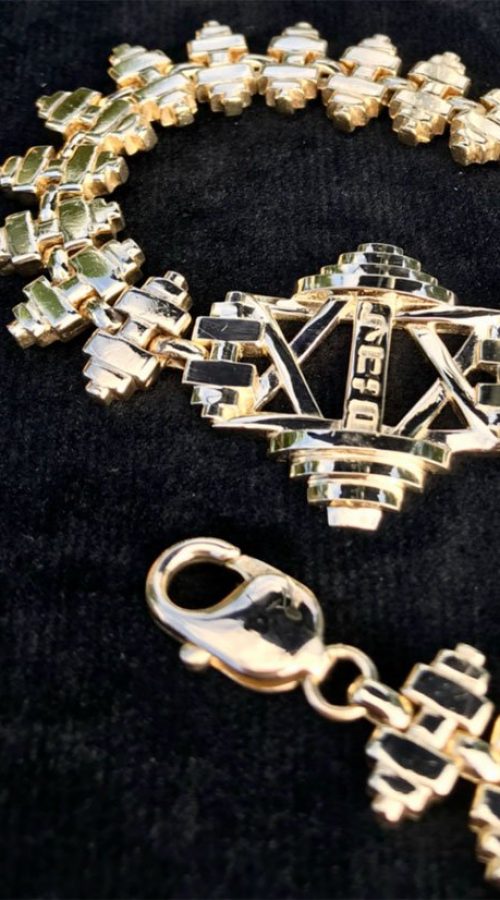 14K-YELLOW-GOLD-HEBREW-FAITH-&-FITNESS-L’CHAIM-BRACELET